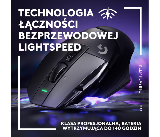 LOGITECH G502 X LIGHTSPEED Czarna - 1066487 - zdjęcie 8